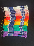 Cotton Pearl Craft Thread Bundle of 19 - Various Colors