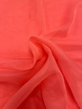 2 7/8 YD Nylon Chiffon - Cantaloupe Orange