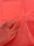 2 7/8 YD Nylon Chiffon - Cantaloupe Orange