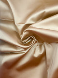 1 YD Polyester Satin Vintage - Golden Beige