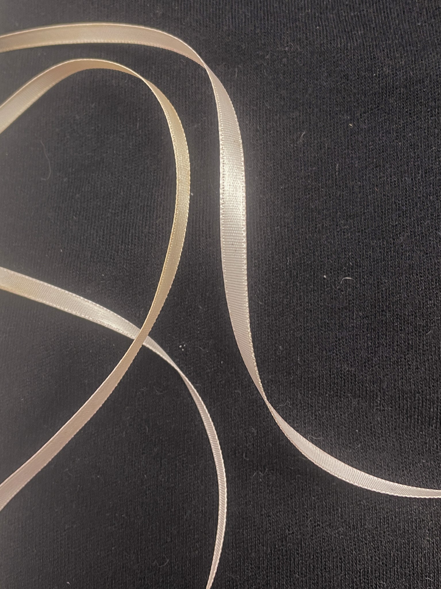 100 YD Polyester Satin Ribbon Vintage - Pale Pink