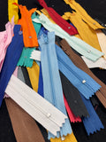 Zippers 5" Coil Bundle of 35 - Various Colors
