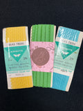 Cotton Bias Trim with Scalloped Edge Vintage - Yellow, Green, or Blue