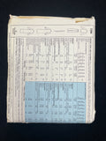 1980 McCall's 7290 Sewing Pattern - Adult Pajamas and Robe FACTORY FOLDED