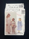 1991 McCall's 5698 Sewing Pattern - Child's Nightgown, Slippers and Doll Nightgown FACTORY FOLDED