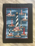 Quilting Cotton Panels - Lighthouses