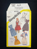1983 Simplicity 6173 Sewing Pattern - Aprons FACTORY FOLDED
