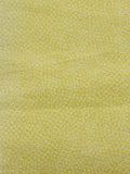 1 YD Quilting Cotton - Yellow with Tiny White Rings