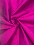 3 1/8 YD Silk Shantung - Iridescent Hot Pink