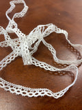 SALE 2 YD Lace Trim - White