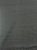Cotton Vintage - Dark Navy Blue with Tiny Pink Flower Buds