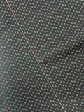 Cotton Vintage - Dark Navy Blue with Tiny Pink Flower Buds