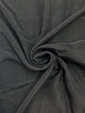 2 YD Rayon Faille - Black