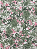2002 Quilting Cotton - Flowers in Pinks, Greens, and White
