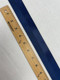 4 YD Polyester Satin and Grosgrain Ribbon - Navy Blue