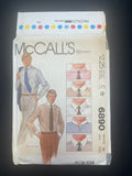 1979 McCall's 6890 Sewing Pattern - Adult Shirts FACTORY FOLDED