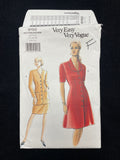 1995 Vogue 9192 Sewing Pattern - Women's Dress, Top and Skirt FACTORY FOLDED