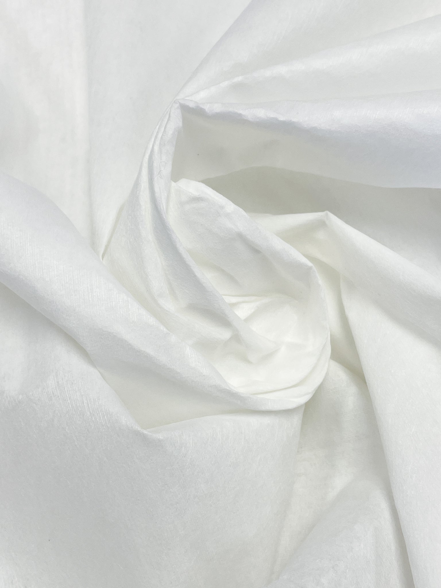 SALE Synthetic Non Woven Fabric - White
