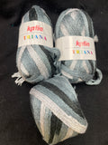 Yarn Arcylic - Variegated Grays to Black