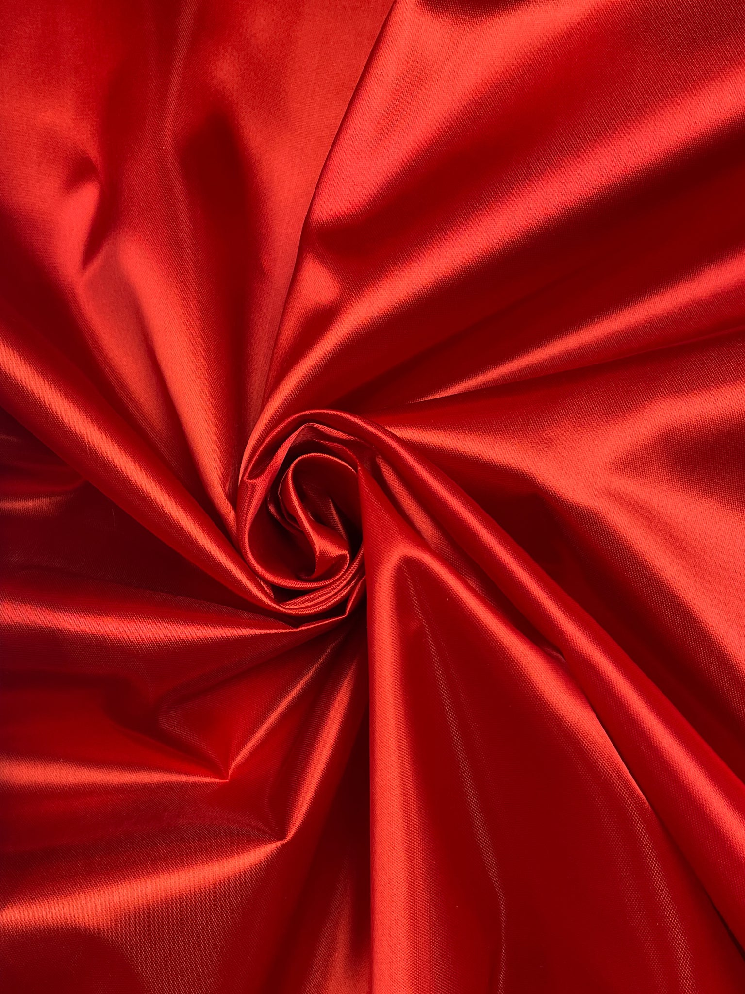 Polyester Satin Vintage - Red