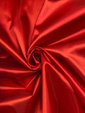 Polyester Satin Vintage - Red