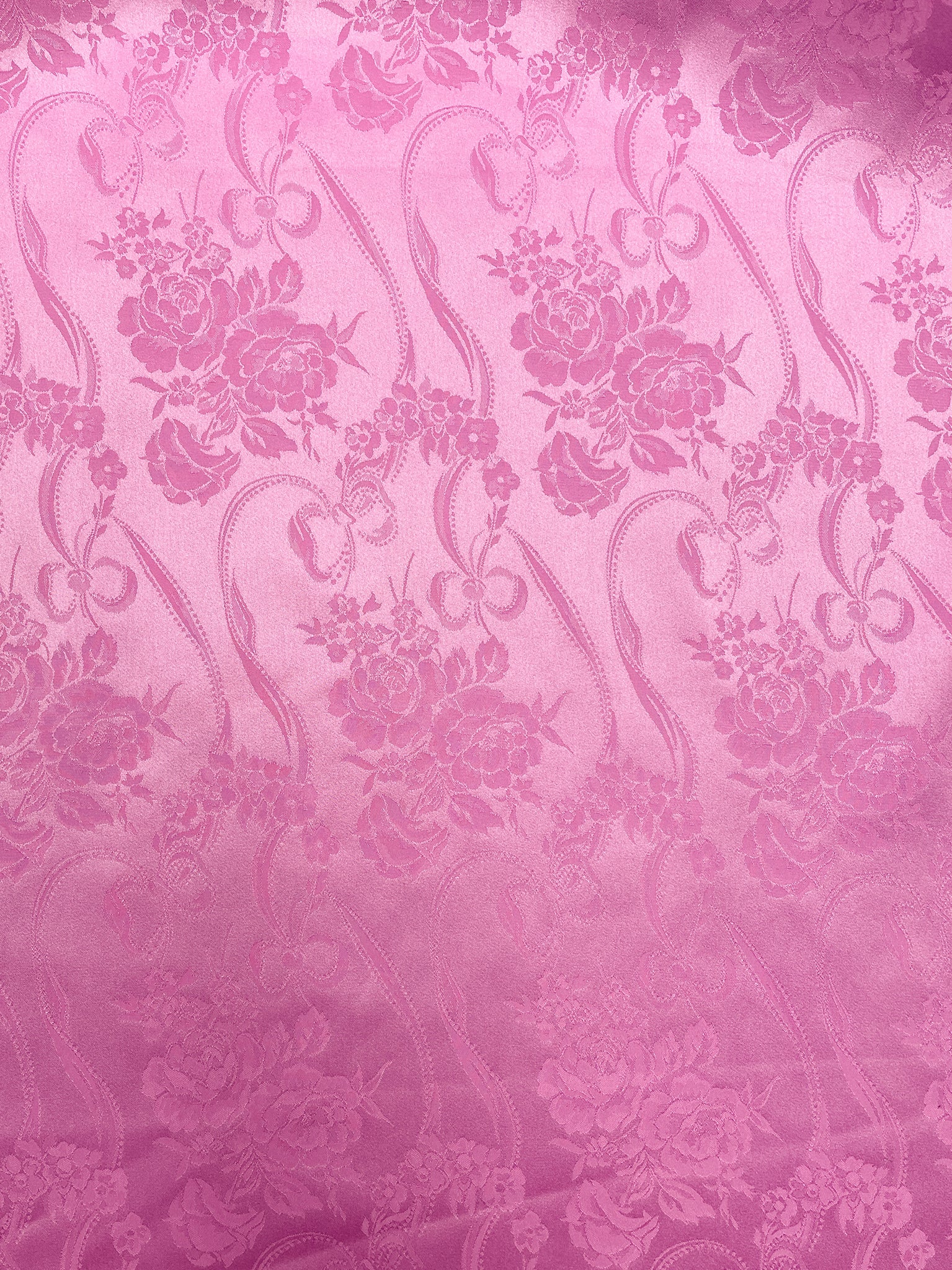 Nylon Jacquard Vintage - Barbie Pink