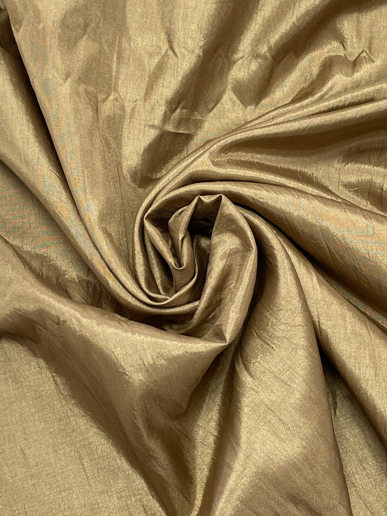 Pure Gold Lining Polyester Lining - Non Metallic Gold – Lucky DeLuxe Fabrics