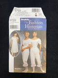 2001 Simplicity 9769 Sewing Pattern - 19th c. Corset, Chemise and Bloomers FACTORY FOLDED