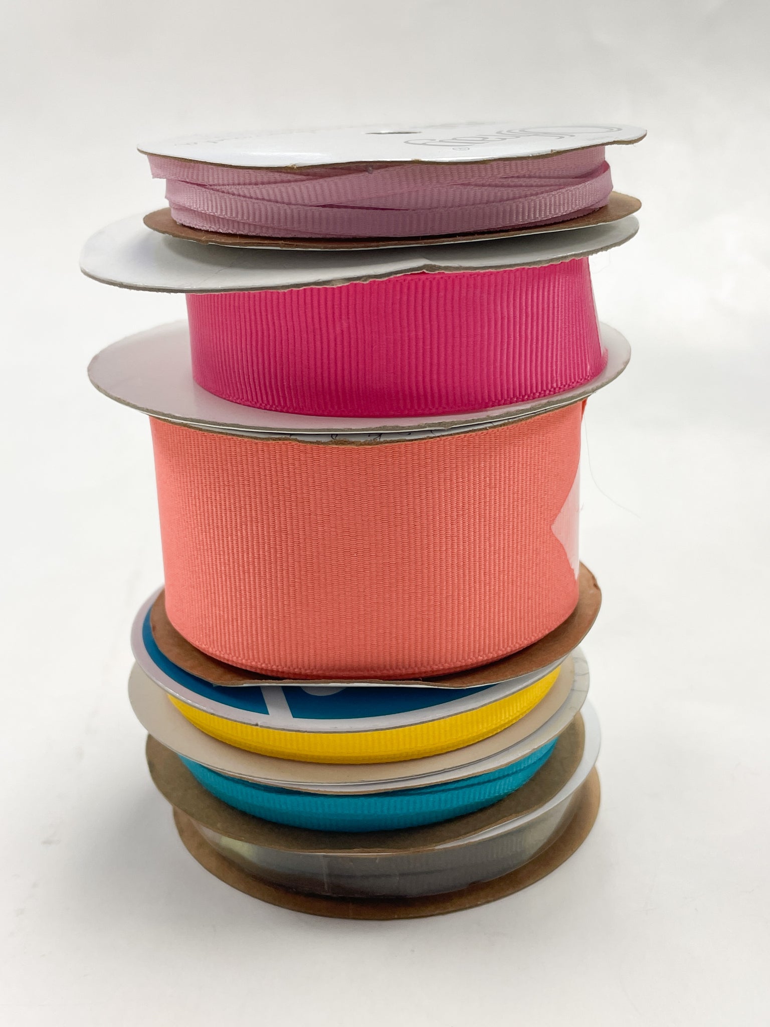 SALE Polyester Grosgrain Ribbon Bundle - Various Colors and Widths