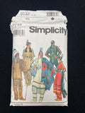 1994 Simplicity 9142 Sewing Pattern - Adult Native American Costumes FACTORY FOLDED