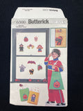 1999 Butterick 6300 Sewing Pattern - Halloween Decorations and Treat Bag FACTORY FOLDED