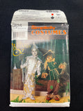 1997 Simplicity 0634 Pattern - Child's Wizard of Oz Tin Man and Scarecrow Costumes FACTORY FOLDED