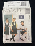 1998 McCall's 9490 Sewing Pattern - Child's School Uniform FACTORY FOLDED