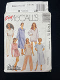 1994 McCall's 7413 Sewing Pattern - Adult Nightgowns and Pajamas FACTORY FOLDED