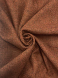 3 1/2 YD Wool Blend - Dark Rusty Orange