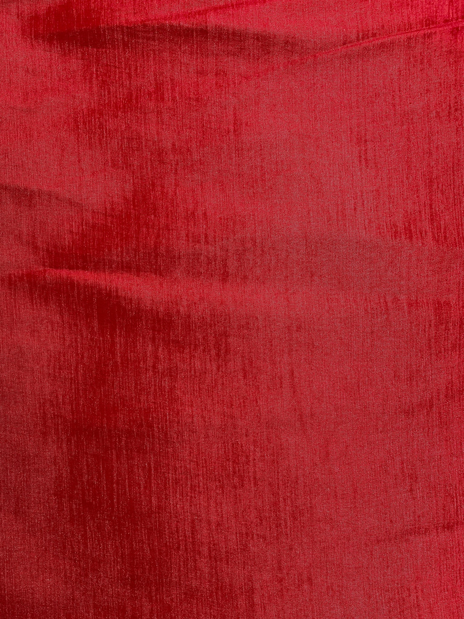 2 1/2 YD Polyester Stretch - Red