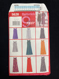 1998 Butterick 5628 Sewing Pattern - Adult Dresses FACTORY FOLDED