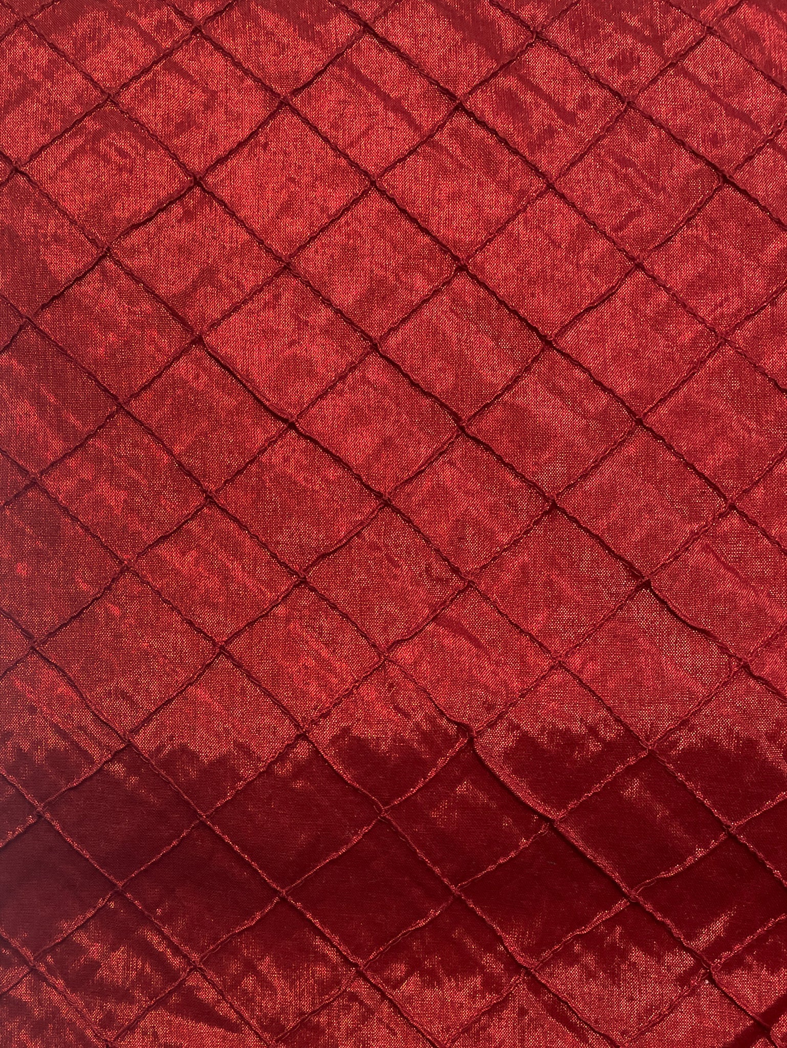 3 3/4 YD Nylon Pintucked - Dark Red