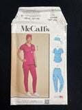 2023 McCall's 8421 Sewing Pattern - Adult Scrubs FACTORY FOLDED
