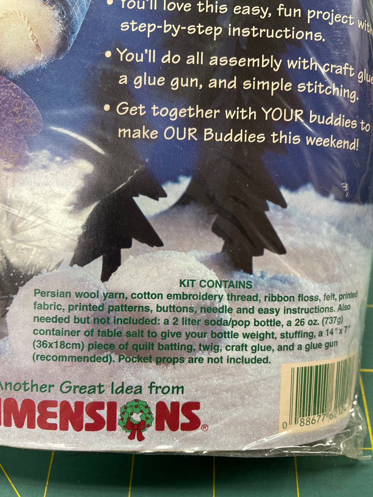 1997 Bottle Buddies - "Mr. Cool" Snow Man