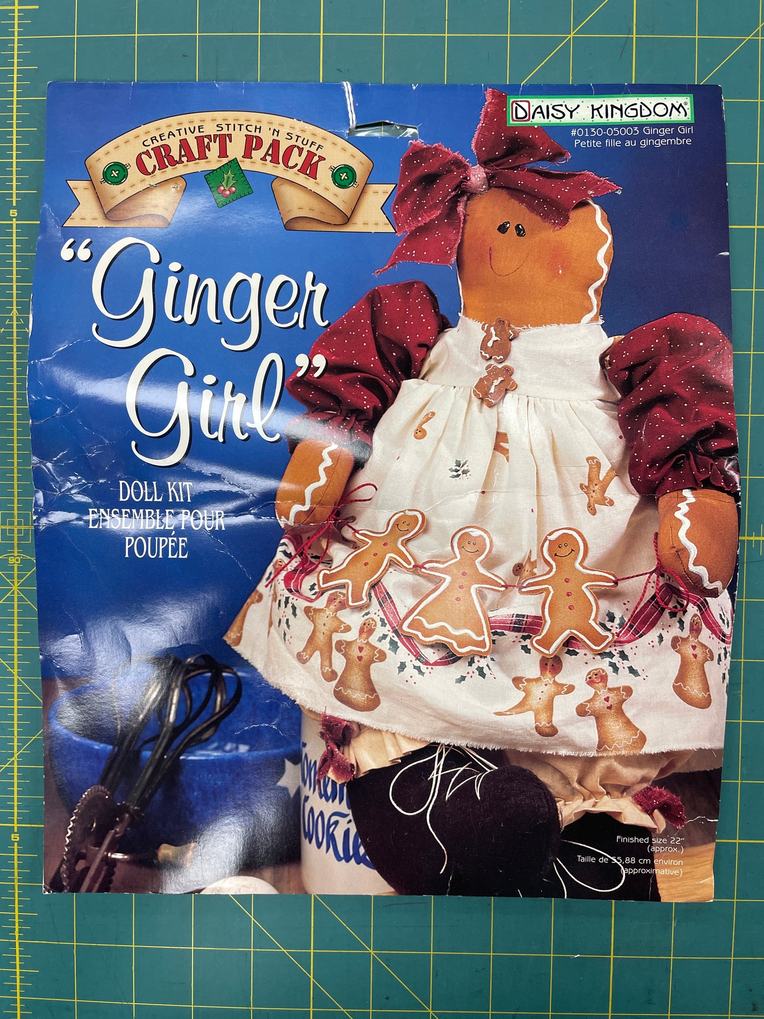 1997 Daisy Kingdom Doll Kit - "Ginger Girl"