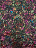 3 7/8 YD Cotton/Nylon Jacquard Vintage - Floral Filigree