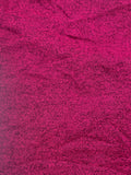 4 2/3 YD Polyester Sweatshirt Knit - Heathered Hot Pink and Black