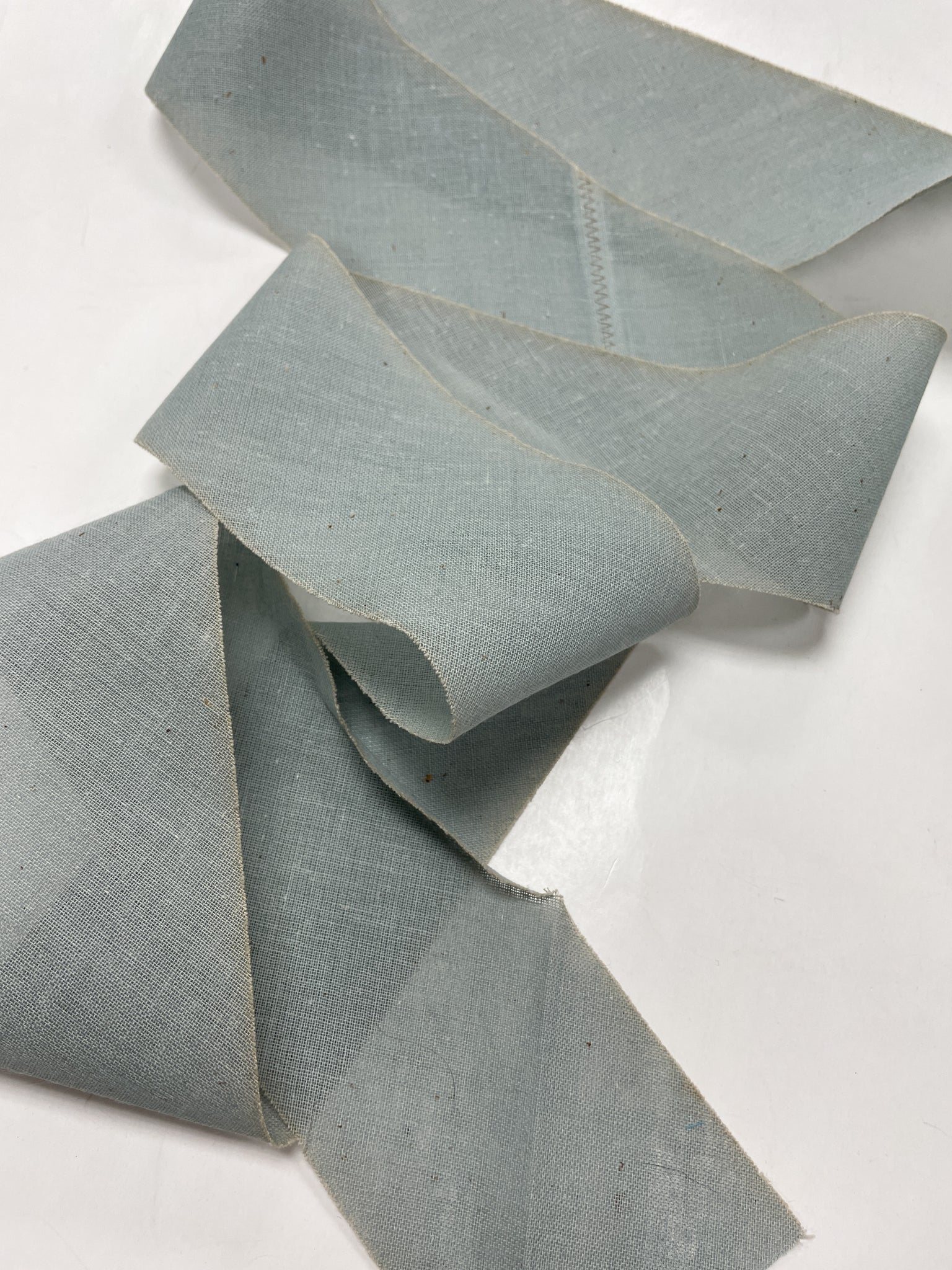 SALE Poly/Cotton Wigan Bias Sew-In 3" Wide - Gray