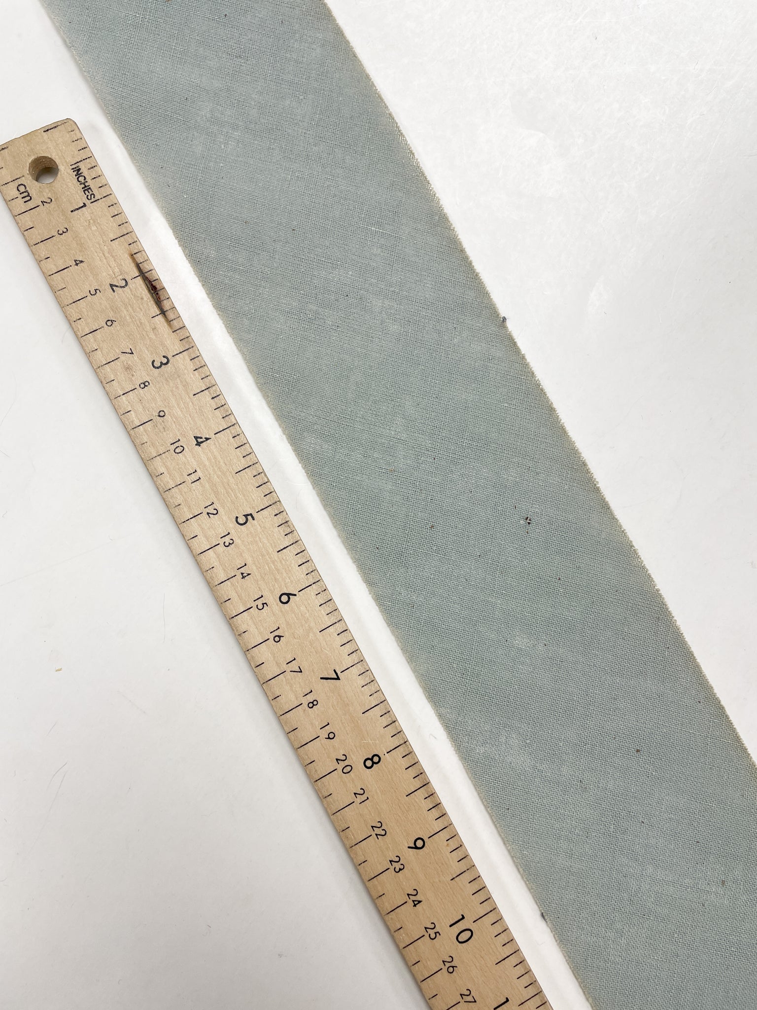 SALE Poly/Cotton Wigan Bias Sew-In 3" Wide - Gray