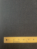 Rayon Vintage - Black with Tiny White and Brown Squares