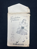 1940's Foundation Patterns 106 Sewing Pattern - Child's Dutch "Peasant" Costume