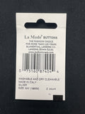 Buttons Metal Set of 2 - Silver Toned