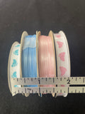 Ribbon Bundle - Foot Print Grosgrain and Satin Solid