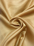Satin Faced Organza - Non-Metallic Gold